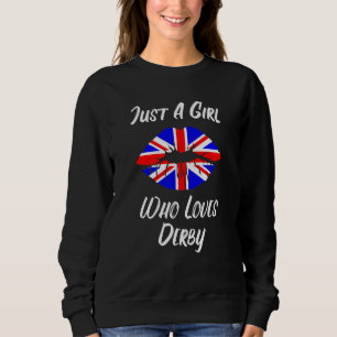 Sudadera Unión de Labios Boca Amor Bandera Jack Derby