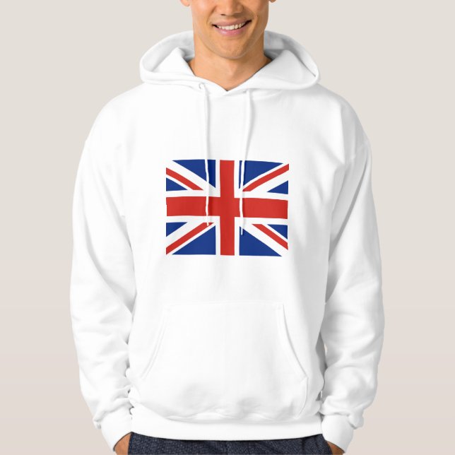 Sudadera Union Jack - Bandera de Gran Bretaña (Anverso)