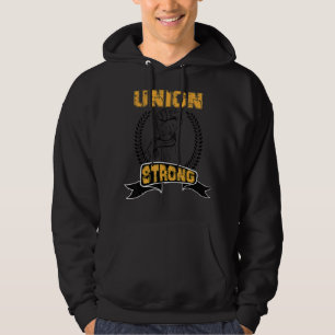 Sudadera Unión Orgullosa Sindicato de Apoyo a la Solidarida