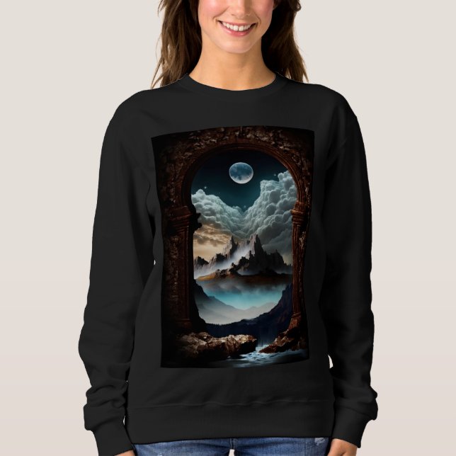 Sudadera Unique Enchanting Fantasy Dreamscape Ethereal Orig (Anverso)