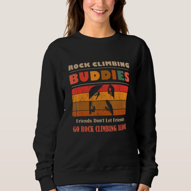 Sudadera Unique Funny Buddies Friends Don't Go Alone Rock C (Anverso)