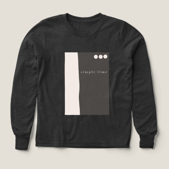 sudadera unisex simple (Diseño frontal)