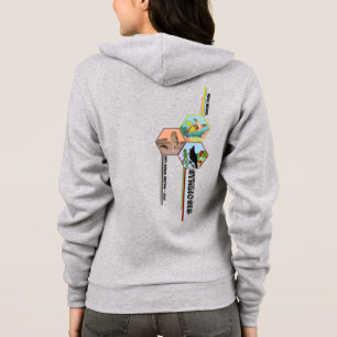 Sudadera Unisex Zip Hoodie con el logotipo de la reunión an