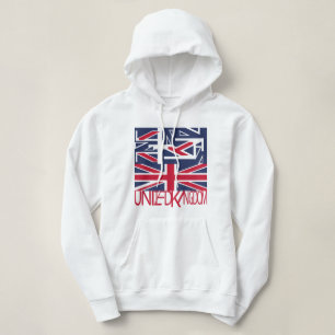 Sudadera United Kingdom UK flag BY MASANSER PIXELAT