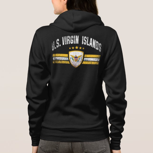 Sudadera United States Virgin Islands (Reverso)
