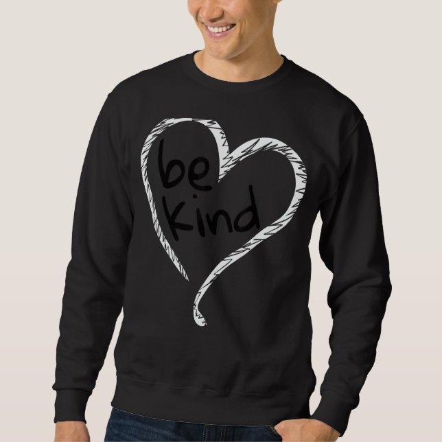 Sudadera Unity Day Orange  Heart Be Kind Anti Bullying (Anverso)