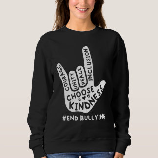 Sudadera Unity Day Orange Kids 2022 Anti Bullying Love Sign