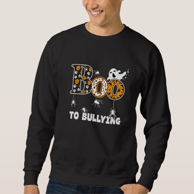 Sudadera UNITY DAY Orange Tee Anti Bullying Be kind Boo To  (Anverso)