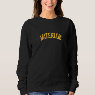 Sudadera Universidad chica de Waterloo 