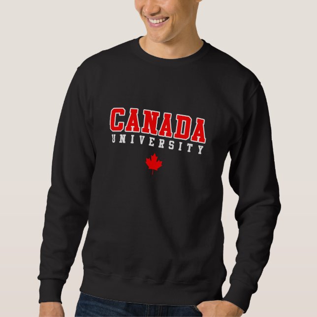 Sudadera Universidad de Canadá (Anverso)