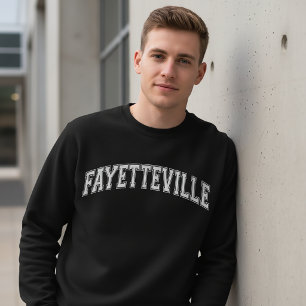 Sudadera Universidad de FAYETTEVILLE Estilo América College