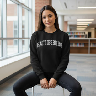 Sudadera Universidad de HATTIESBURG al estilo americano