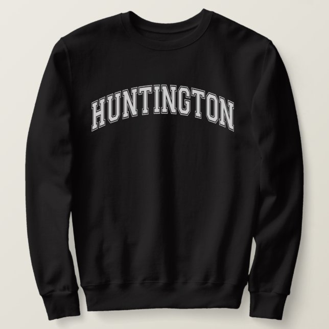 Sudadera Universidad de HUNTINGTON - American College (Anverso del diseño)