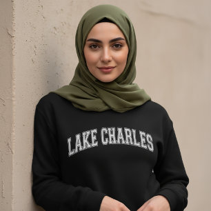 Sudadera Universidad de LAKE CHARLES estilo América College