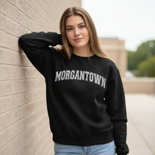 Sudadera Universidad de MORGANTOWN al Estilo Americano