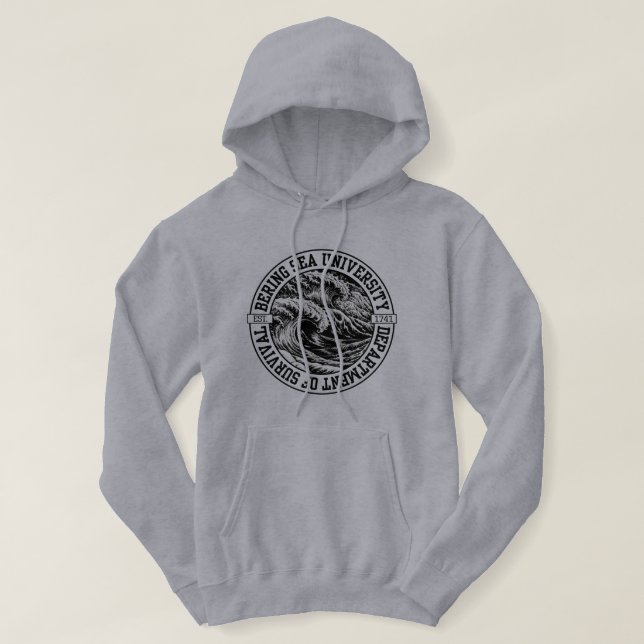 Sudadera Universidad de Pesca del Mar de Bering (Diseño del anverso)