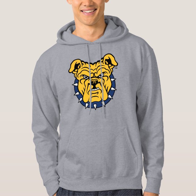 Sudadera Universidad Estatal NCA&T | Cara de Bulldog (Anverso)