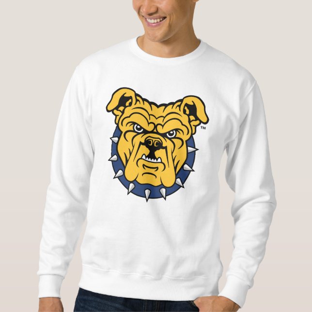 Sudadera Universidad Estatal NCA&T | Cara de Bulldog (Anverso)