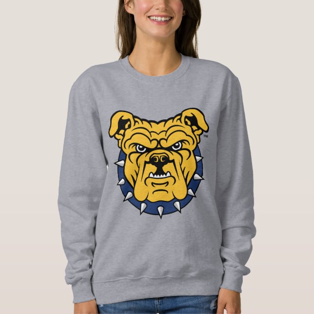 Sudadera Universidad Estatal NCA&T | Cara de Bulldog (Anverso)
