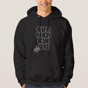 Sudadera Universidad Rasta quema Regga estilo graffiti de B