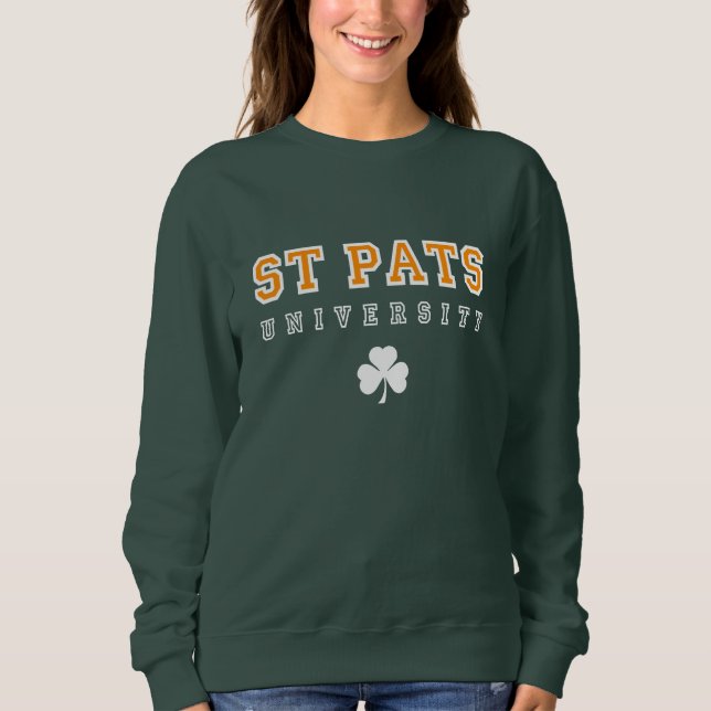 Sudadera Universidad St Pats (Anverso)