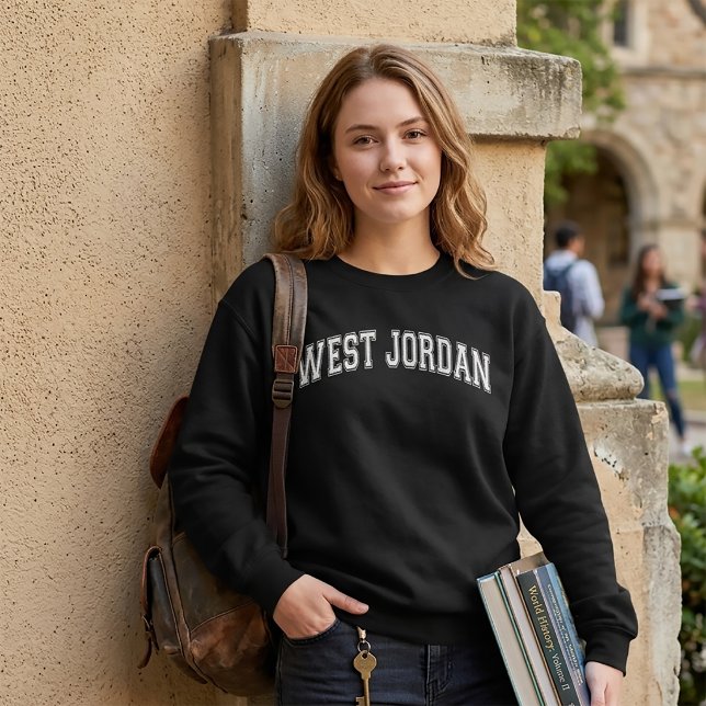 Sudadera Universidad WEST JORDAN al estilo americano (Subido por el creador)