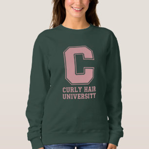 Sudadera universitaria personalizada "Curly Hair U