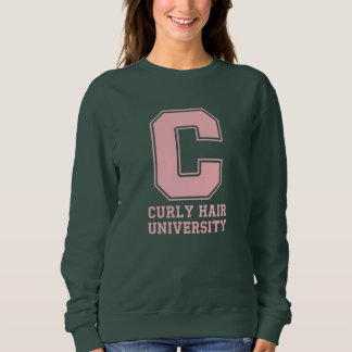 Sudadera universitaria personalizada "Curly Hair U
