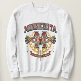 Sudadera University of Minnesota state vintage