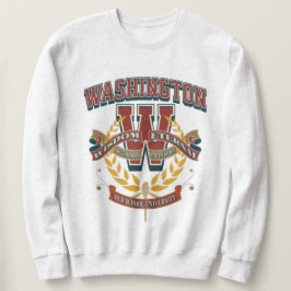 Sudadera University of Washington varsity letter W