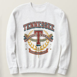 Sudadera University Tennessee varsity letter T