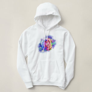 Sudadera Universo de salpicaduras de acuarela León