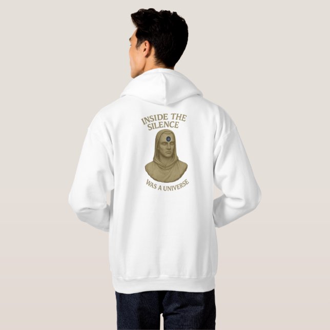 Sudadera Universo Interior – Dentro del Silencio (Reverso completo)
