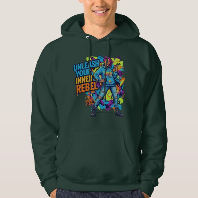 Sudadera Unleash Your Inner Rebel - Hoodie -  (Anverso)