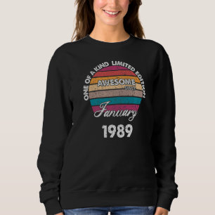 Sudadera Uno De Los Tipos Nacidos En Enero Increíble Desde 