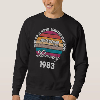 Sudadera Uno De Los Tipos Nacidos En Febrero Fabuloso Desde