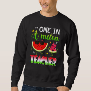Sudadera Uno En El Verano De La sandía Del Maestría Del Mel