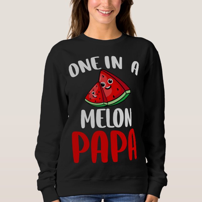 Sudadera Uno En Matchi De Melón De Melón De Melón De Melón  (Anverso)