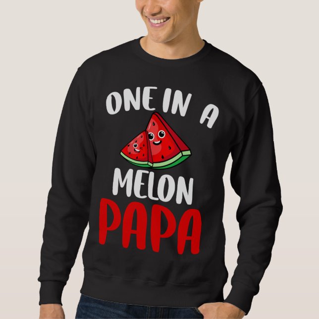 Sudadera Uno En Matchi De Melón De Melón De Melón De Melón  (Anverso)