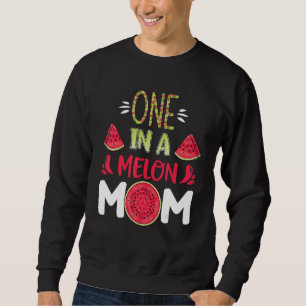Sudadera Uno En Melón Mamá Melón Coincidiendo Con La Fiesta