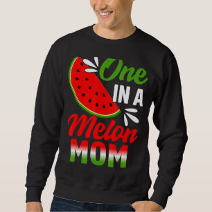 Sudadera Uno En Melón Mamá Watermelon Familia Parte De Cump