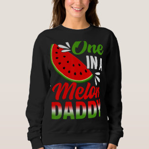 Sudadera Uno En Melón Papi Watermelon Familia Cumpleaños Pa