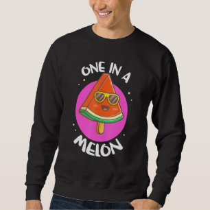 Sudadera Uno En Un Costum De Matanza De Melón De Melón Cute