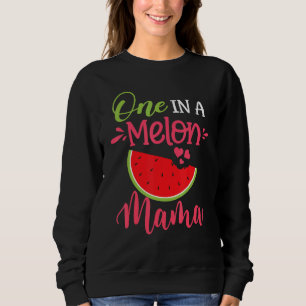 Sudadera Uno En Un Melón Mama Watermelon Family Birday Par