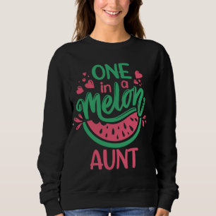 Sudadera Uno En Un Melón Tía Verano Fruit Watermelón Tema