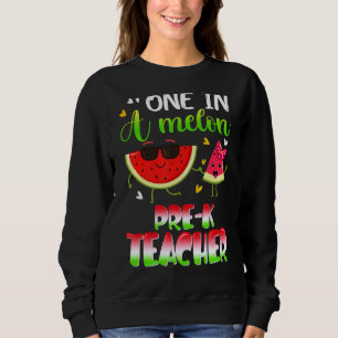 Sudadera Uno En Un Verano De La sandía De Melón Preescolar
