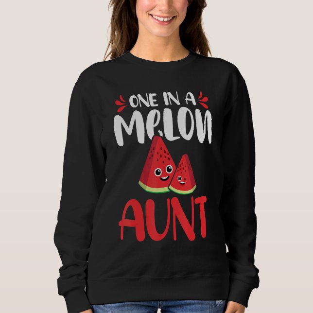 Sudadera Uno En Una Familia De Melón De Melón De Melón (Anverso)
