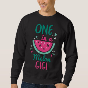 Sudadera Uno En Una Familia De Melón Melón Gigi
