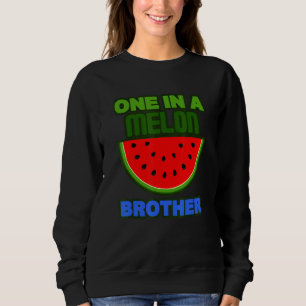 Sudadera Uno En Una Vibe De La sandía De Verano Del Hermano