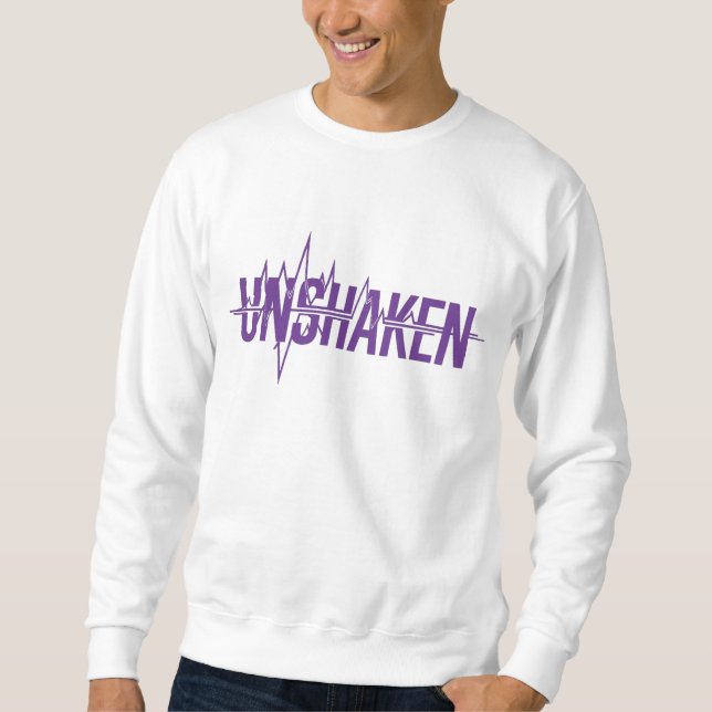 Sudadera UNSHAKEN – Epilepsy Awareness Purple Day Design (Anverso)